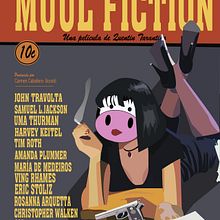 Cartel Muul Fiction. Un proyecto de Cine y Diseño de carteles de Carmen Caballero- Bonald Ruiz - 28.05.2019