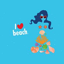 I love beach, I love fashion. Un proyecto de Diseño gráfico de Hector Otero Cruz - 17.02.2018