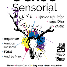 Ocaso Sensorial. Un progetto di Br, ing, Br, identit, Creatività, Design, Design di poster , Design editoriale, Graphic design, Eventi e Illustrazione tradizionale di André Cendon Cano - 15.05.2019