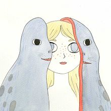 Selkies. Un proyecto de Ilustración tradicional de Candela Ferrández - 01.12.2014