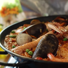 Recetas en 1 minuto: Paella Valenciana. Product Photograph project by Raúl Soriano Ágreda - 07.12.2017