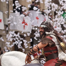 VIAJES: Moros y Cristianos. Street Art, and Audiovisual Production project by Raúl Soriano Ágreda - 05.03.2016