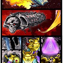 P-Funk Comic. Comic, Concept Art, Character Design, Graphic Design, Digital Illustration, Music, Advertising, Stor, board, Stor, and telling project by Pablo Alcalde - 05.30.2019