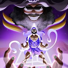 Original P - Shady Grady Thomas. Comic, Concept Art, Poster Design, Editorial Design, Graphic Design, Music, Stor, board, Stor, and telling project by Pablo Alcalde - 05.30.2019