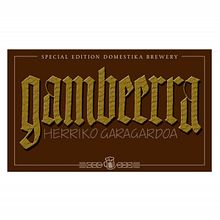 "GAMbeerRA" - mi proyecto del curso Ein Projekt aus dem Bereich Kalligrafie von Freddy Agirretxea - 01.06.2019