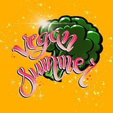 Vegan summer. Un proyecto de Lettering de Felipe Ocaña - 17.08.2019