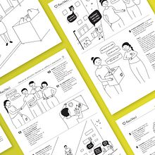 ReciVeci - Manual digital para el reciclaje inclusivo. Un proyecto de Br, ing e Identidad y Diseño gráfico de Daniela Borja Kaisin - 03.06.2019
