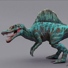 Spinosaurus. Projekt z dziedziny 3D i  Modelowanie 3D użytkownika Jovany Cárdenas - 17.12.2018