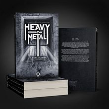 HEAVY-Y-METAL. Diseño de portada interior, fotografías, y apartado de mi visón desde la imagen en la escena. Graphic Design, and Photograph project by Irene Serrano - 06.02.2019