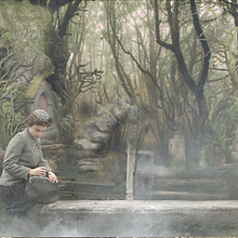 Bosque mágico: Creación e integración de un Matte Painting. Un progetto di VFX di Santiago Ogazón - 02.06.2019