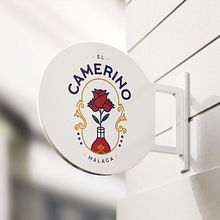 El Camerino. Un proyecto de Br, ing e Identidad, Diseño de logotipos y Diseño gráfico de Artídoto Estudio - 03.06.2019
