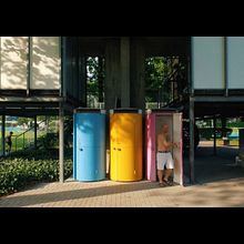 Piscinas Públicas de Bellinzona | Aurelio Galfetti 1962. Un proyecto de Arquitectura y Arquitectura digital de Pablo Casals Aguirre - 04.06.2019