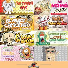 Ilustraciones Sublimación. Projekt z dziedziny 3D, Komiks, Design, Projektowanie postaci i Grafika wektorowa użytkownika Claudio Delgado - 04.06.2019