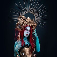 Lucifer | A makeup project Ein Projekt aus dem Bereich Bildende Künste, Kino, Kunstleitung, Erweiterungsentwicklung, Design von Garderoben, Videobearbeitung, Bühnendekoration, Fotografie, Artistische Fotografie, Studiofotografie, Porträtfotografie, Instagram, Stor, telling und Video von Fátima Ruiz - 04.06.2019