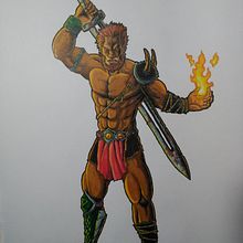 Mi Proyecto del curso: Ilustración para cómics: anatomía de un superhéroe. Projekt z dziedziny Komiks użytkownika adrian6j - 04.06.2019