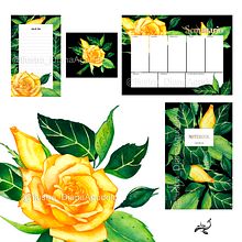 Mi Proyecto del curso: Ilustración botánica con acuarela. Artistic Drawing, Design, Lighting Design, Traditional illustration, Digital Illustration, Watercolor Painting, and Photo Retouching project by Diana Agudelo - 06.05.2019