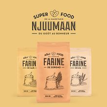 Packaging Design for Njuumaan. Un progetto di Direzione artistica, Graphic design e Packaging di Disparo Estudio - 06.06.2019