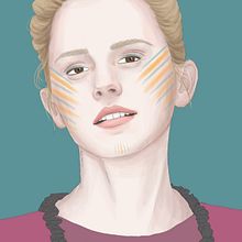 Emma Watson. Traditional illustration, and Digital Illustration project by Lucía Segura García - 06.06.2019