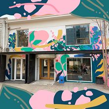 Mural Casona General Holley. Un proyecto de Arte urbano y Creatividad de Trini Guzmán (holaleon) - 07.06.2019
