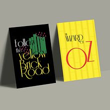 The wizard of OZ - Poster. Un proyecto de Diseño de carteles, Diseño editorial y Diseño gráfico de Lorena Maeso García - 12.03.2016