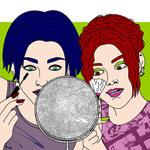 Beauty. Traditional illustration, Digital Illustration, and Vector Illustration project by Miss Sarie Stein - 04.11.2019