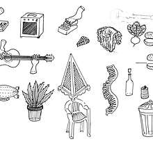 Ática. Espacio abierto a la invasión artística. Diseño de cartel. Br, ing, Identit, Drawing, Design, Events, Digital Illustration, and Social Media project by Cristina Calvache Quesada - 06.09.2019
