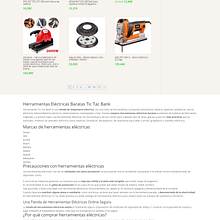 Herramientas Eléctricas Baratas. Web Design project by Jose Luis Torres Arevalo - 06.10.2019