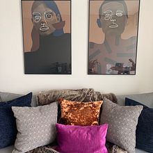 espacios decorados por mí . Interior Design, and Decoration project by Camila Gonzalez Jahn - 06.11.2016