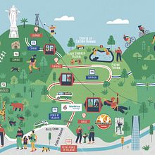 Parque Met. Un projet de Illustration traditionnelle, Illustration numérique et Illustration vectorielle de Camipepe - 11.06.2019