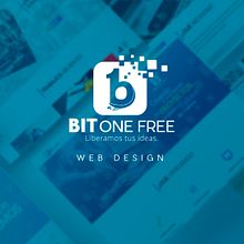 BIT ONE FREE / Web Design. Projekt z dziedziny Br, ing i ident, fikacja wizualna, Design i Web design użytkownika Pedro David Silvio - 12.06.2019