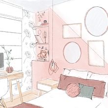 Proyecto Gabriela González : Iniciación al diseño de interiores. Un proyecto de Diseño de interiores de Gabriela González Sarmiento - 13.06.2019