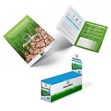 AQUABITS. Folder y Box.. 3D, Br, ing e Identidade, Design de produtos, Design gráfico, Marketing, e Packaging projeto de Laia Amado Ollé - 12.06.2019