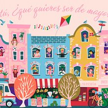 Mural en el cole La Esperanza Ein Projekt aus dem Bereich Urban Art, Bildende Künste, Dekoration von Innenräumen, Grafikdesign und Kinderillustration von Miguel Ferrera García - 12.06.2019