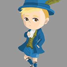 Dante descubre... Challenge CAOS Dia2- Elegante. Un proyecto de Dibujo, Diseño, Diseño de personajes, Ilustración tradicional, Ilustración digital, Ilustración infantil e Ilustración vectorial de Hirra Al Andalus - 06.06.2019