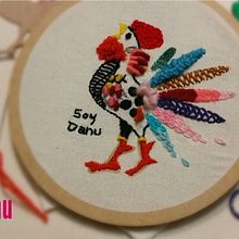 Técnicas de bordado: ilustrando con hilo y aguja. Een project van Borduurwerk van Soy Danu - 12.06.2019
