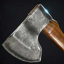 Forest Axe. 3D, 3D Modeling, and Video Games project by Alexander Campos - 06.13.2019