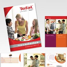 GROUPE SEB. TEFAL.. Br, ing, Identit, Editorial Design, and Graphic Design project by Laia Amado Ollé - 06.14.2010