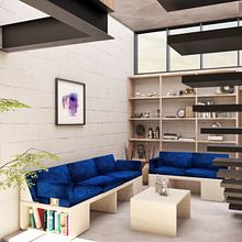 Mobiliario  Ein Projekt aus dem Bereich Design, Möbeldesign und - bau, Produktdesign und 3-D-Modellierung von Omar Enrique Brambila Aguilar - 11.07.2018