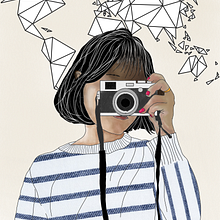 Ilustración original de tu puño y tableta de Aravenal. Un progetto di Collage, Disegno, Illustrazione tradizionale e Illustrazione digitale di Alejandra Aravena - 16.06.2019