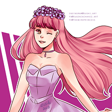 Love Nikki - Fanart Contest. Drawing, and Digital Illustration project by Eugenia Chávez - 11.21.2018