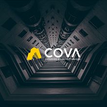 COVA Estudios Arquitectonicos. Design, and Logo Design project by David Isidro de Jesús - 03.17.2019