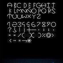 Tipografía Round. Un proyecto de Diseño, Diseño gráfico y Tipografía de Lorena Rodríguez Urdiales - 17.06.2019