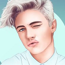 Retratos masculinos. Traditional illustration, and Digital Illustration project by Alendro Estudio - 01.01.2018
