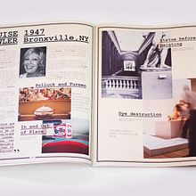 Louise Lawler. Editorial Design, and Graphic Design project by Alejandra Gómez Díaz - 06.18.2019