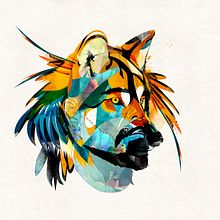 Arte para el album Magical Thinking de Chico Mann. Un proyecto de Diseño gráfico e Ilustración tradicional de Alvaro Tapia Hidalgo - 01.06.2013