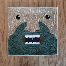 Mr. Ent, el guardián del bosque. Arts, Crafts, Embroider, Design, and Traditional illustration project by Carolina Bello - 05.31.2019