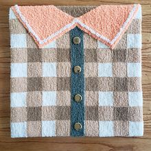 Camisa a cuadros. Arts, Crafts, Embroider, and Design project by Carolina Bello - 03.25.2019