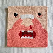 Barbudo Golpeado. Arts, Crafts, Embroider, and Design project by Carolina Bello - 05.24.2019