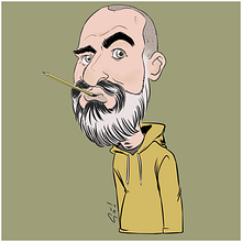 Más humor gráfico en mi Instagram @isaacgomezdibuja.  projeto de Isaac Gómez - 13.04.2020