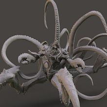 Mi Proyecto del curso: Escultura digital de criaturas fantásticas con ZBrush. 3D project by Carlos Puglisi - 06.20.2019